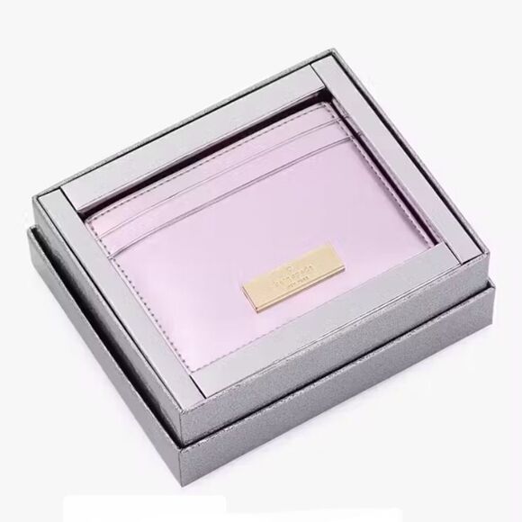 Kate Spade Kenzie Boxed Small Card Holder Candied Flower  Kate Spade Kenzie Boxed Small Cardholder Wallet Bag Purse